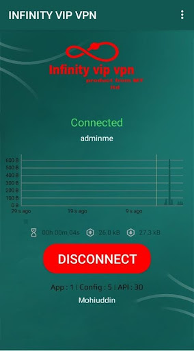 Infinity vip vpn Screenshot 1