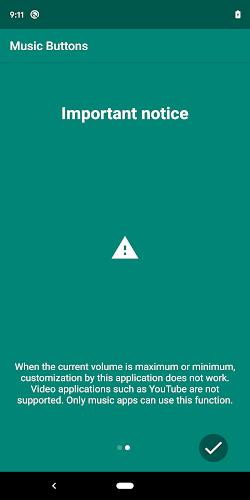 Skip track: volume button skip Captura de tela 4