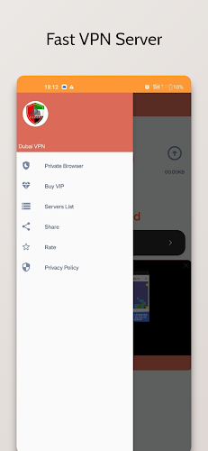 Dubai VPN - High Speed Proxy Capture d'écran 1