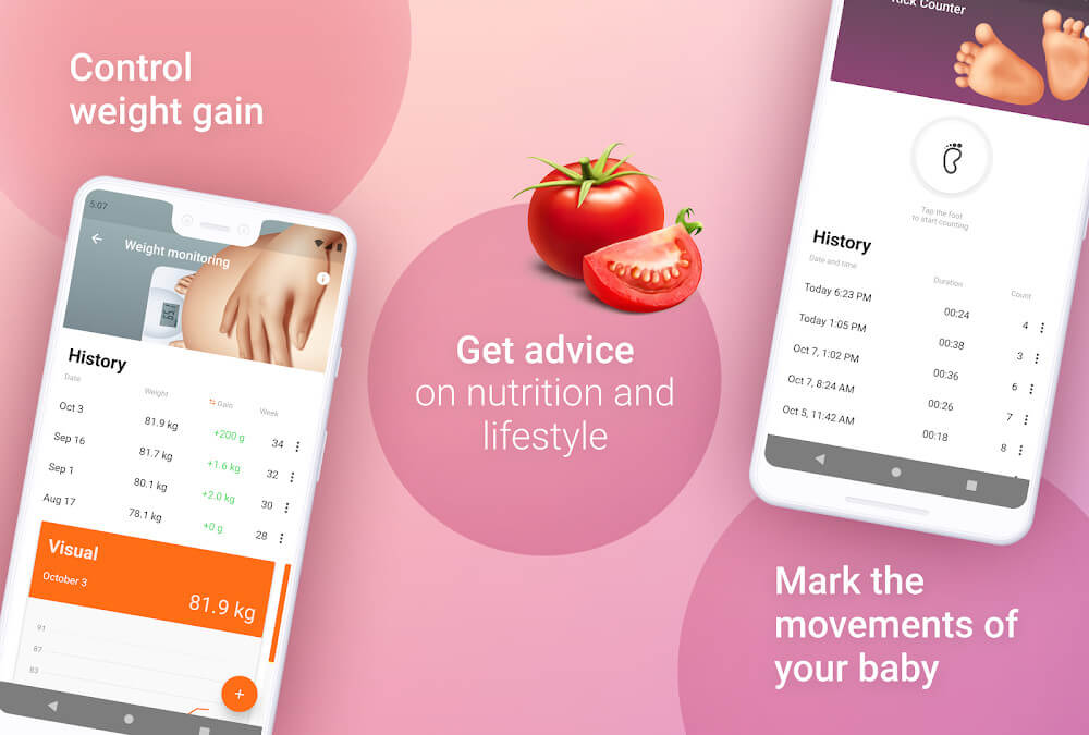 Pregnancy Tracker Mod Captura de tela 2