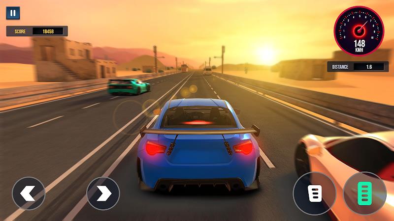 Fury Highway Racing Simulator स्क्रीनशॉट 4