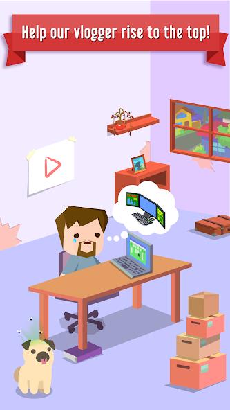 Vlogger Go Viral: Tuber Life Mod Captura de pantalla 1