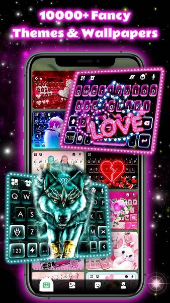 Neon Love Theme應用截圖第3張