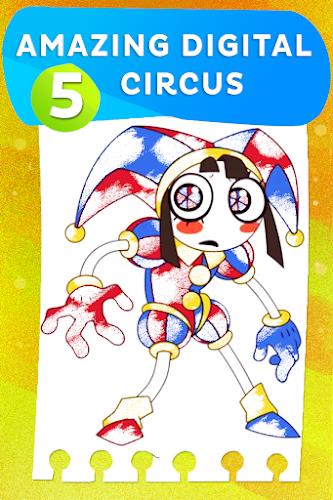 Amazing Digital Circus colorin スクリーンショット 1