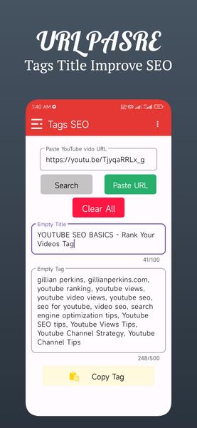 Tags SEO - Video Finder应用截图第3张