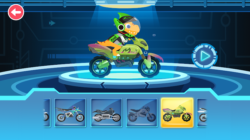 Dirt Bike Games for Kids Captura de pantalla 4