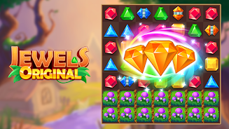 Jewels Original - Match 3 Game Captura de tela 4