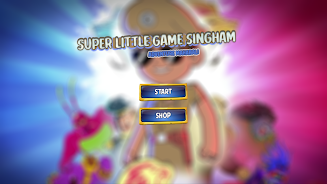 Little Singham Game Mahabali Captura de tela 1