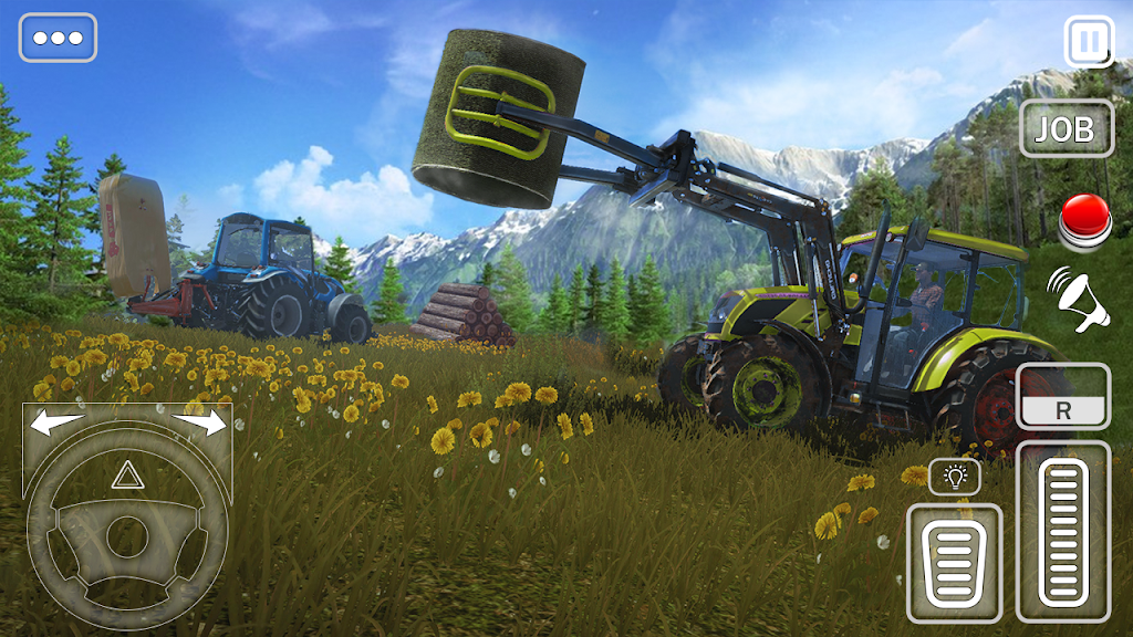 Farmer Tractor Driving Games 스크린샷 3