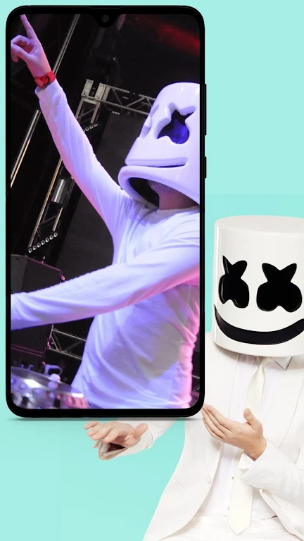 Marshmello Wallpaper Captura de tela 4