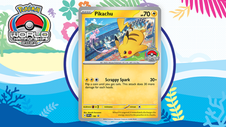 Pokémon World Championship 2024 Pikachu Promotional Card Announced