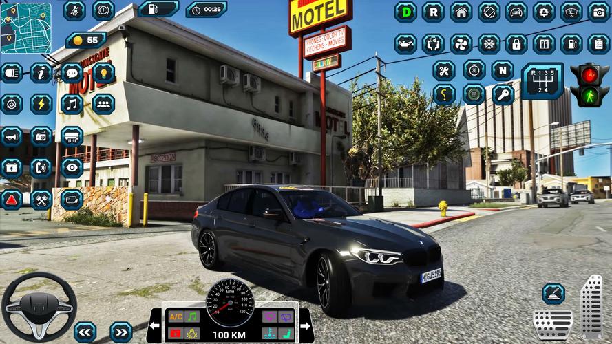 Classic Car Games Simulator 3d Captura de pantalla 1