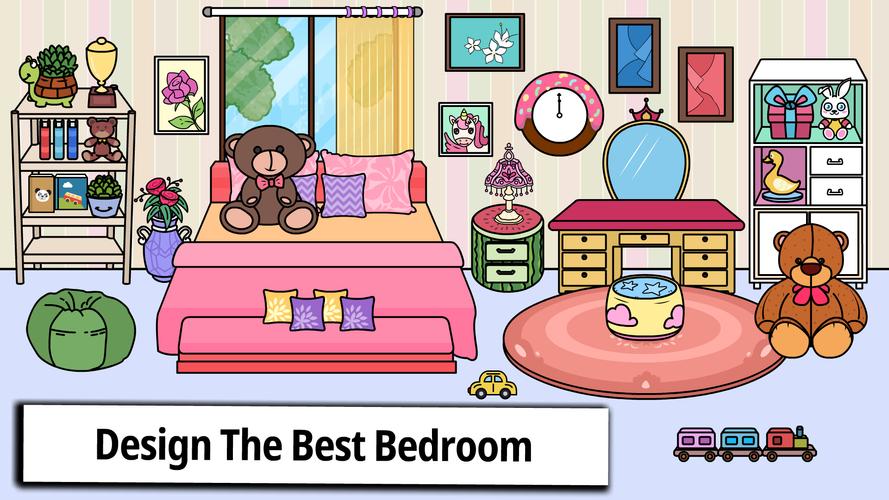 Tizi Home Room Decoration Game Capture d'écran 2