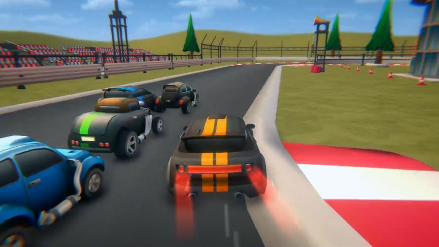 Power Toon Racing Captura de tela 2