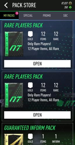 Nicotom 24 Draft + Pack Opener Screenshot 3