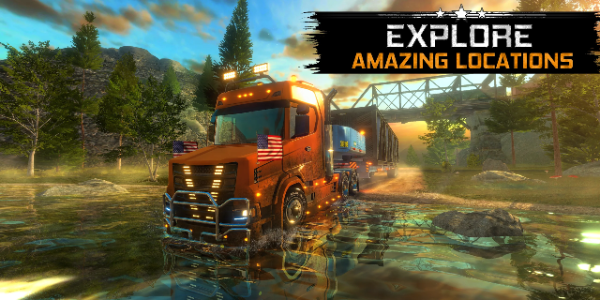 Truck Simulator USA Revolution Captura de pantalla 3