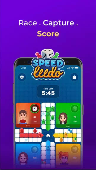 Rush - Play Ludo Game Online Captura de pantalla 4