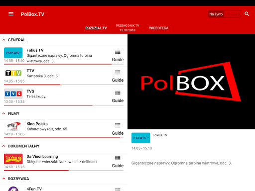 PolBox.TV Captura de pantalla 4