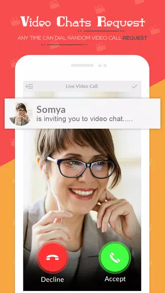 Live Video Chat - Random Video Call with Girls स्क्रीनशॉट 4