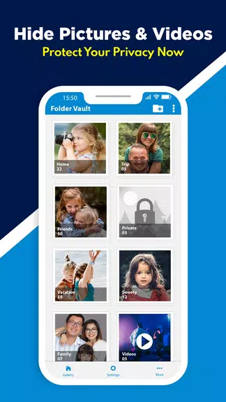Folder, File & Gallery Locker स्क्रीनशॉट 2