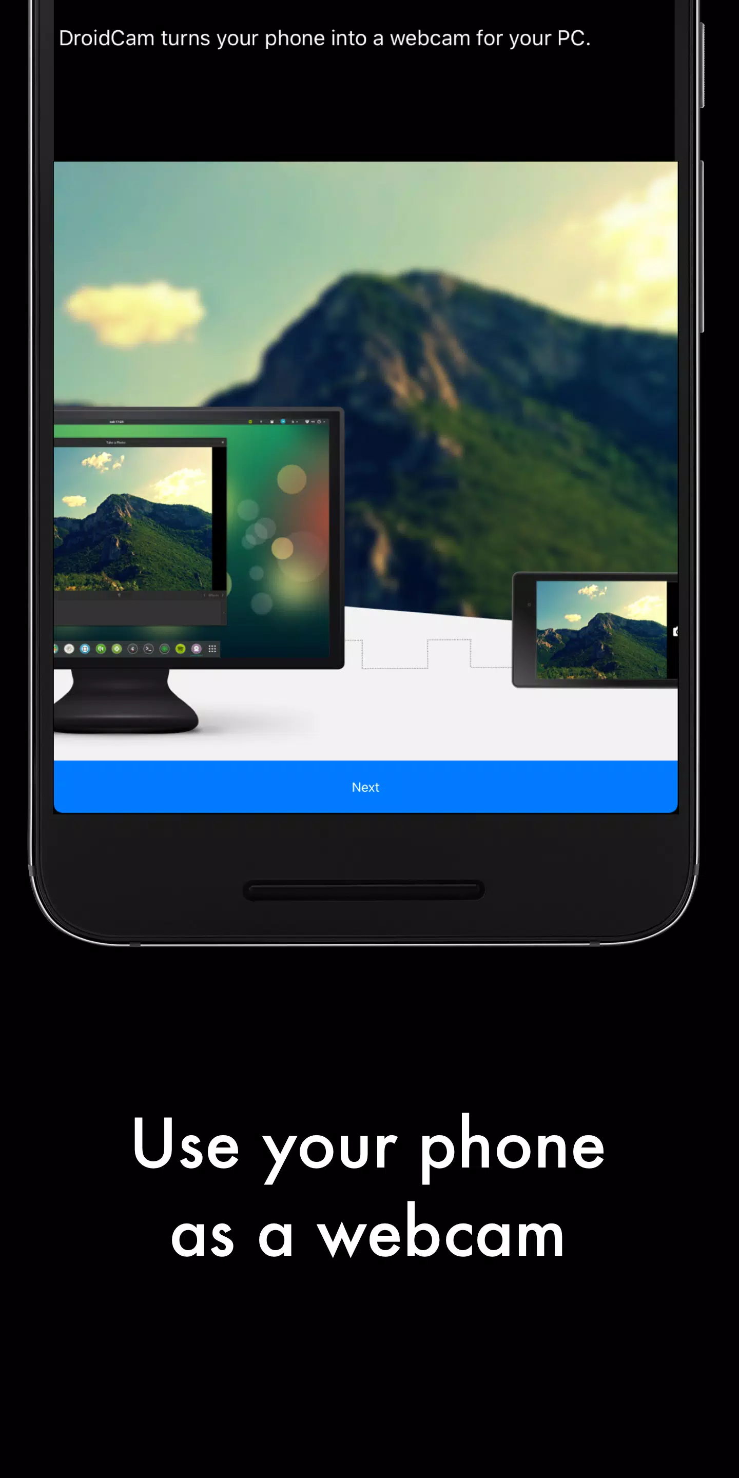 DroidCam Webcam (Classic) スクリーンショット 1