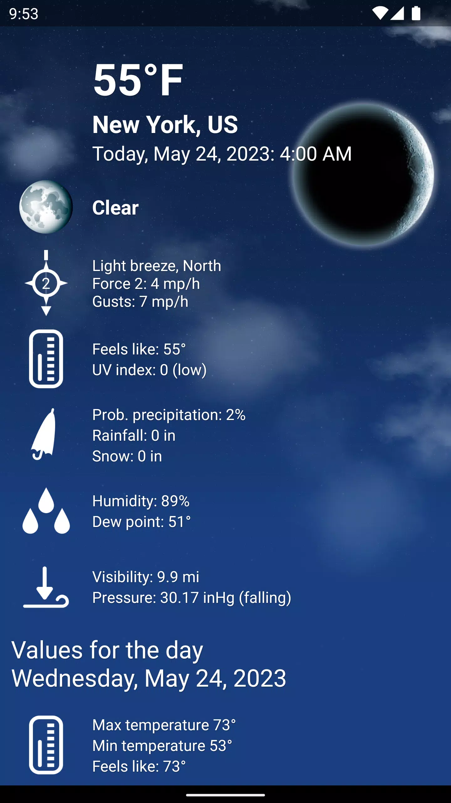 Weather XL PRO Captura de tela 3