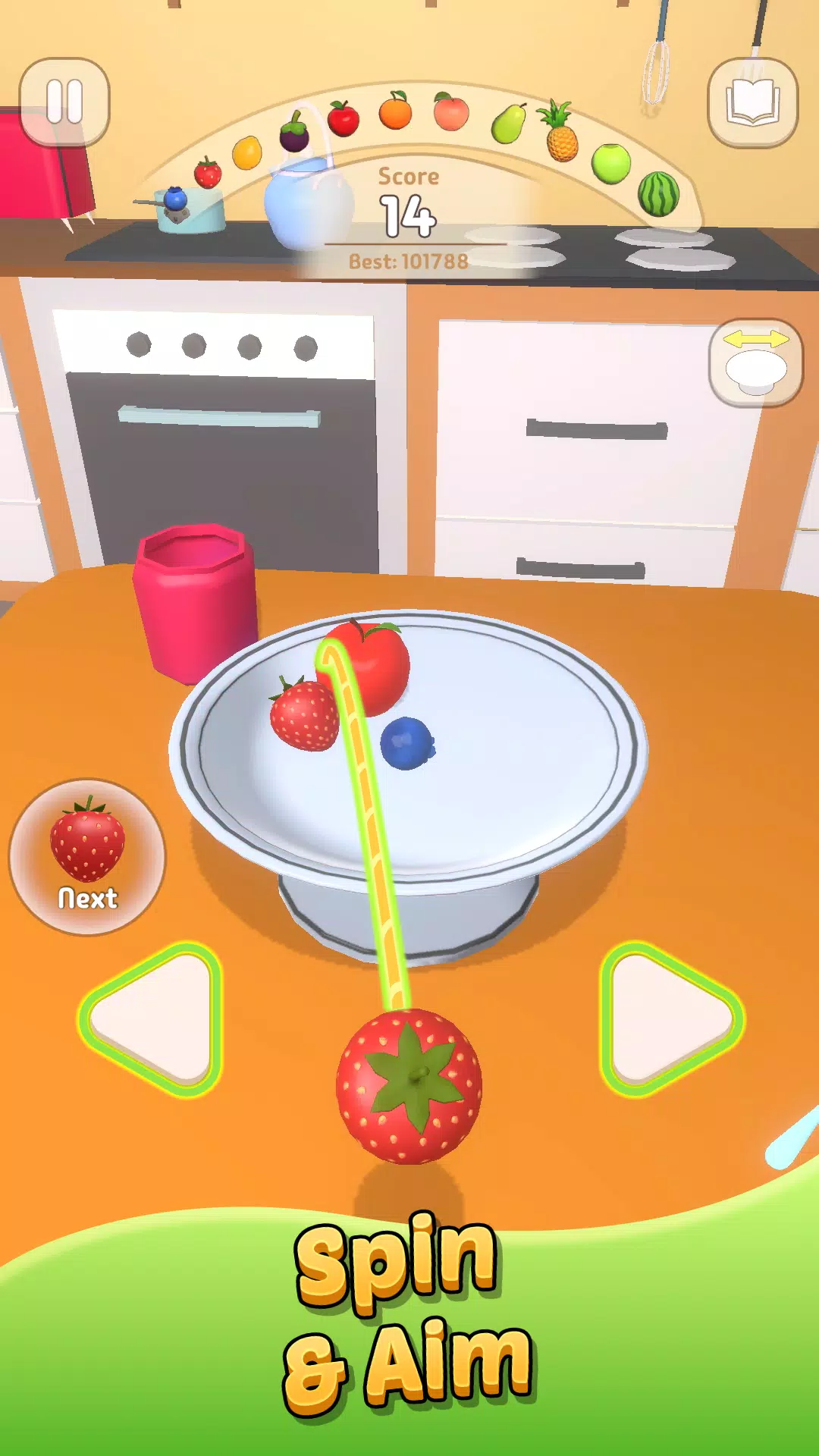 Toss and Merge: Fruit Mount スクリーンショット 1