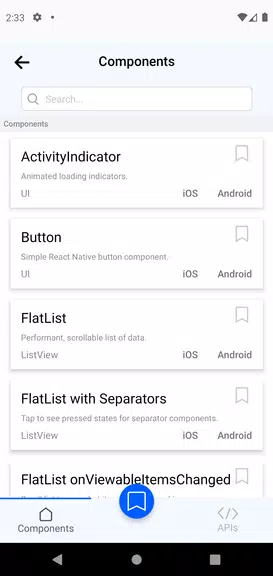 Expo & React Native components Captura de tela 3