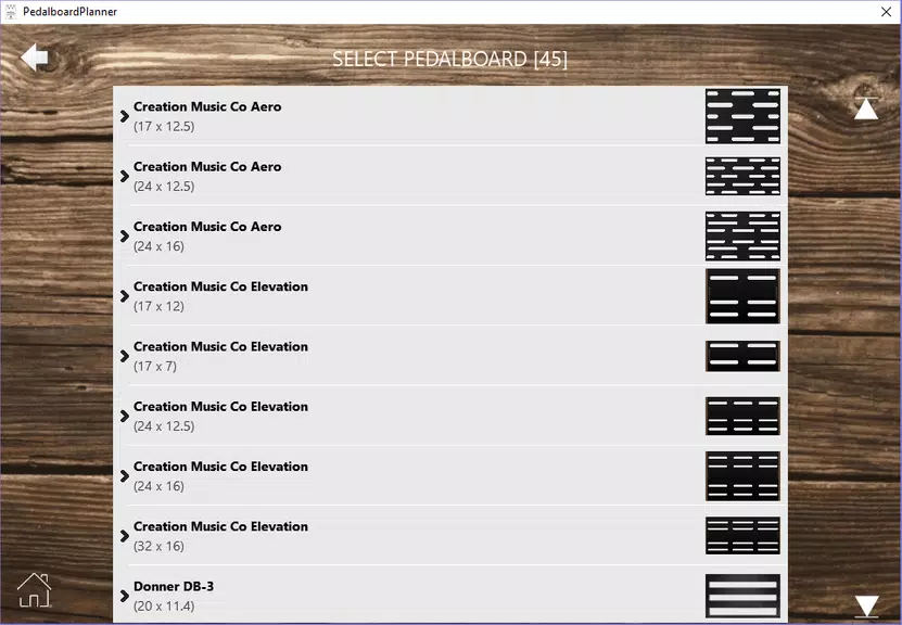 PedalboardPlanner 스크린샷 2