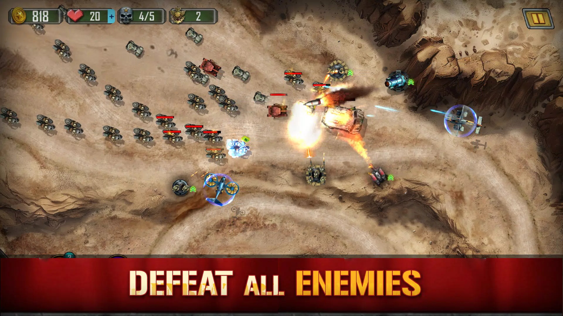 1945 WarGuard: Epic Shooter TD 스크린샷 4