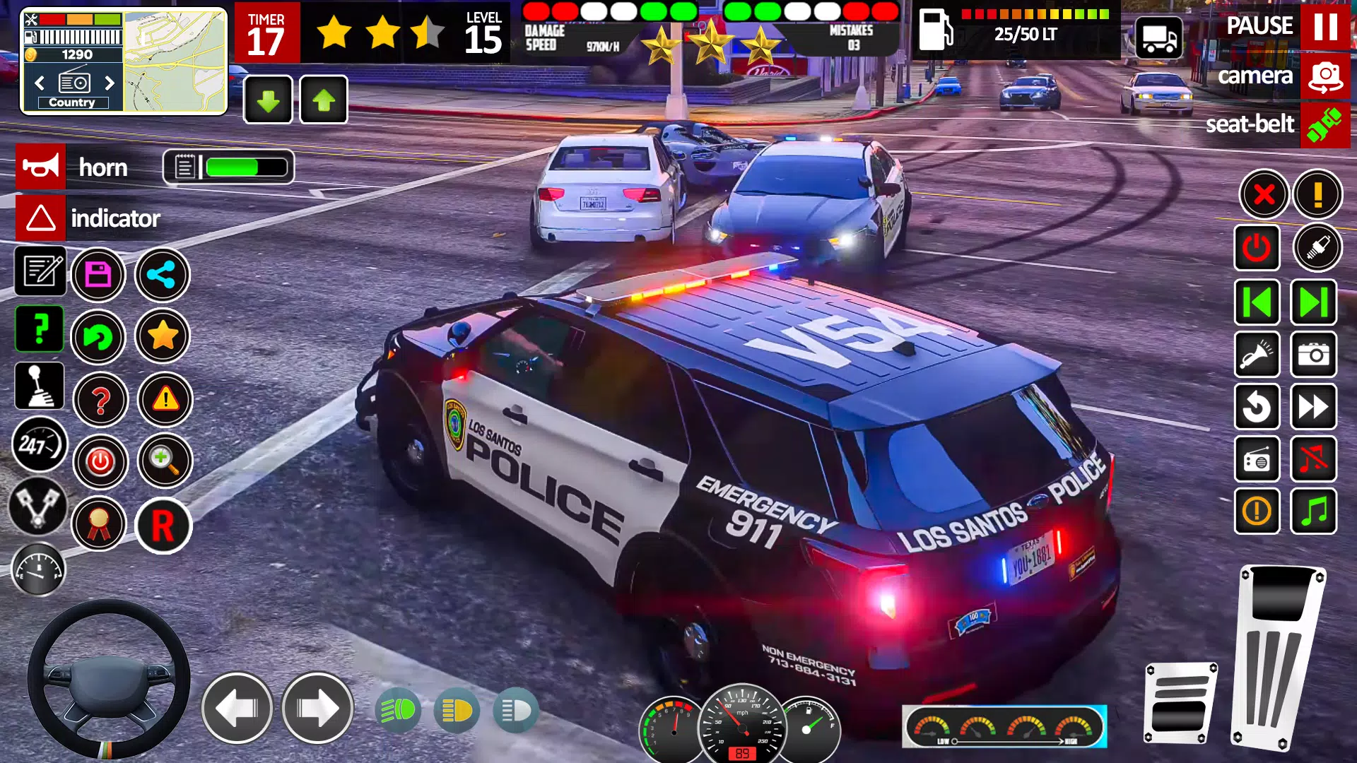 Car Chase Game Cop Simulator 스크린샷 4