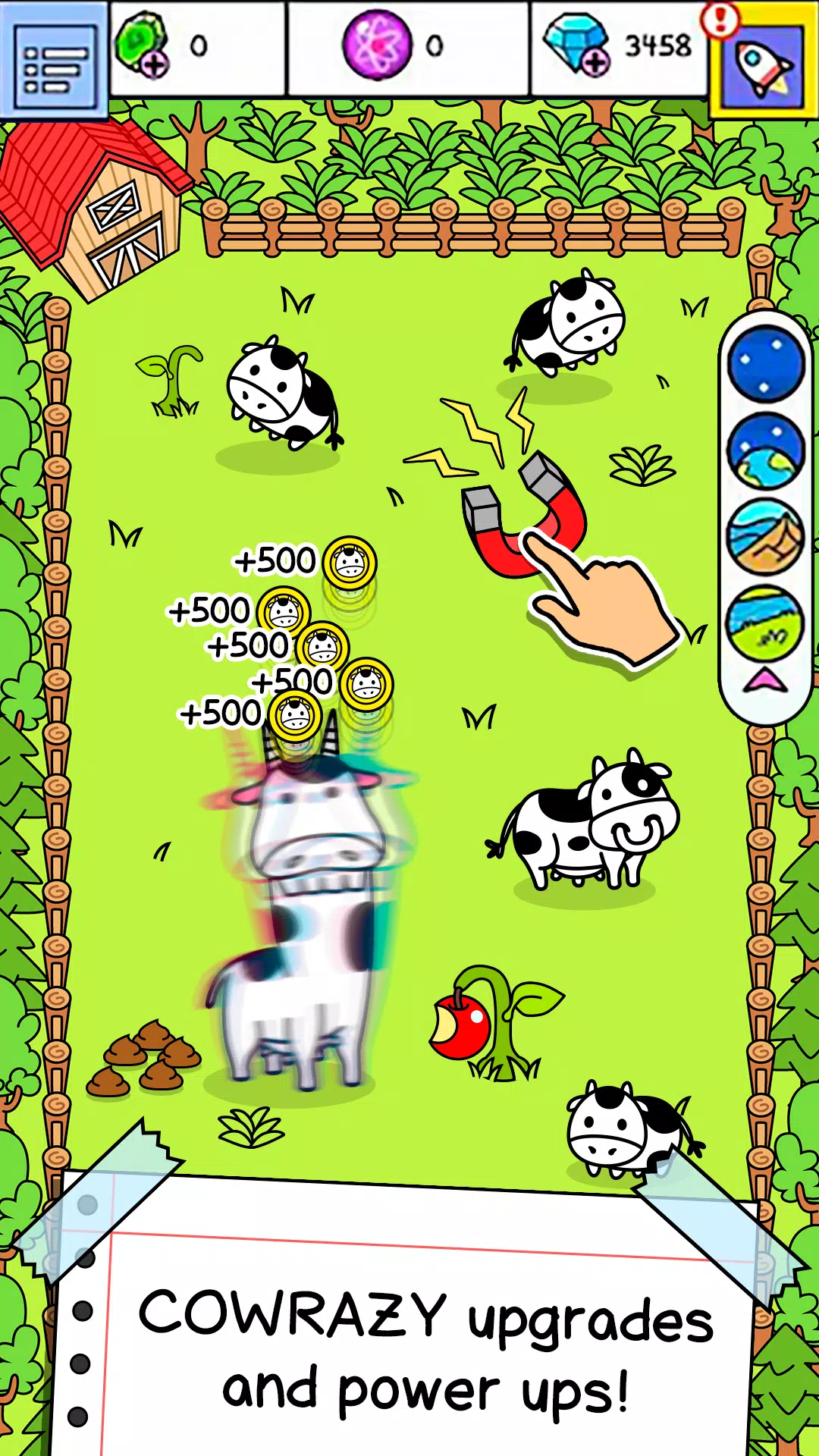 Cow Evolution: Juego de Vacas Captura de pantalla 3