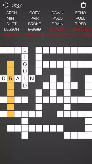 Crossword : Word Fill Captura de pantalla 4