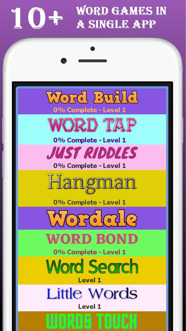 Word collection - Word games スクリーンショット 1