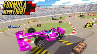 Formula Car Crash Mad Racing Скриншот 3