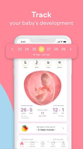 Pregnancy Tracker: amma Captura de tela 2