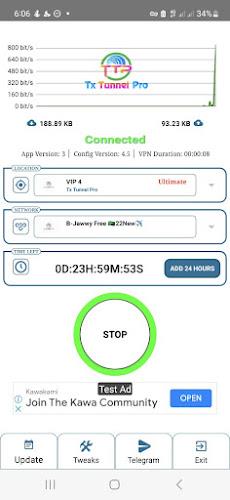 Tx Tunnel Pro - Super Fast Net Captura de tela 2