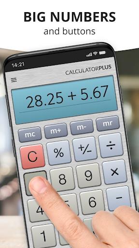 Calculator Plus with History (MOD) Capture d'écran 4