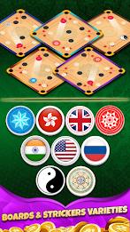 Carrom Board Offline Game Скриншот 2