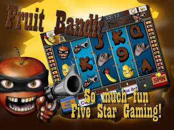 Fruit Bandit Slot Machine Game Скриншот 1