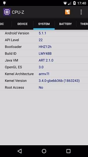 CPU Z应用截图第3张