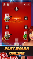 Svara - 3 Card Poker Card Game Screenshot 2