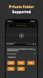 Private Video Downloader Capture d'écran 4