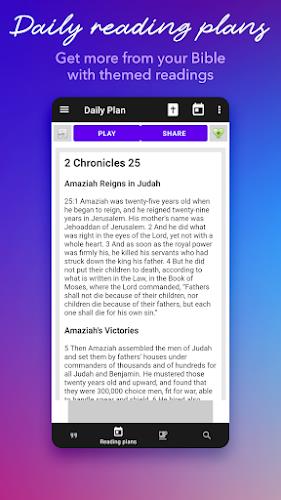 Daily Bible Study: Audio, Plan Captura de pantalla 1