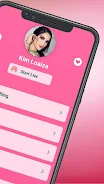 Kim Loaiza Fake call : chat &應用截圖第2張