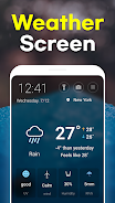 Weather Screen 2 - Forecast Скриншот 1