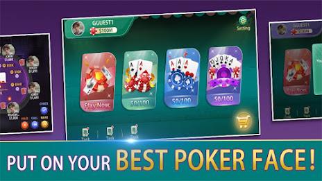 Texas Holdem Poker Master 스크린샷 1