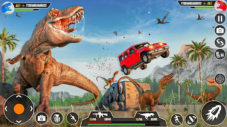 Real Dino Hunting 3D shooting Captura de pantalla 3