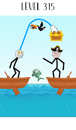 Thief Puzzle Stickman Game スクリーンショット 2