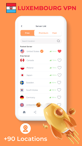 Luxembourg VPN - Private Proxy应用截图第3张